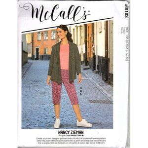 McCall's M8163 Misses 8 to 16 Jacket, Top, Skirt and Pants Sewing Pattern